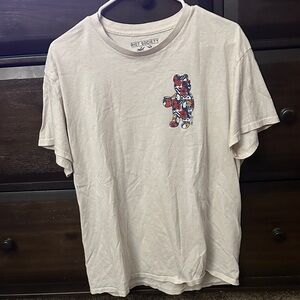 Riot Society Off-White Graphic Tee for Men